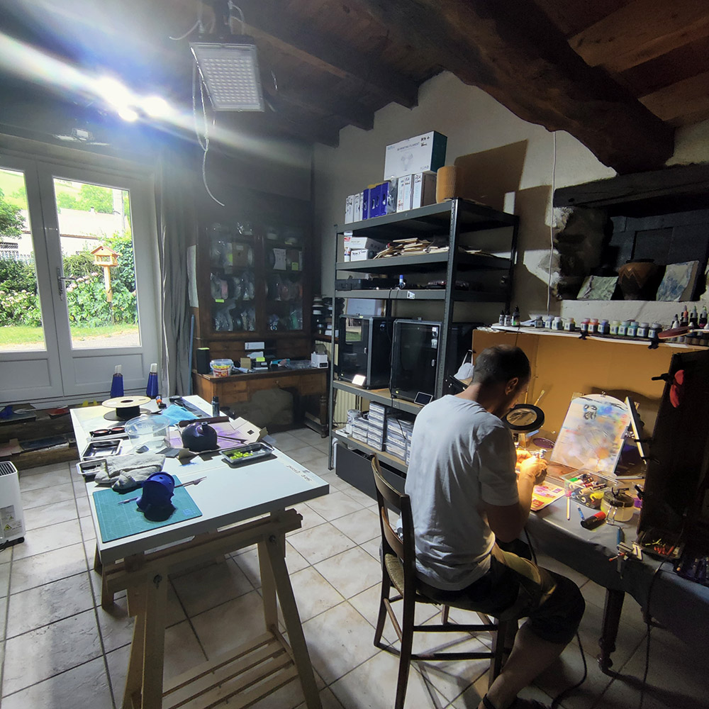 Portrait artistique de Dominique