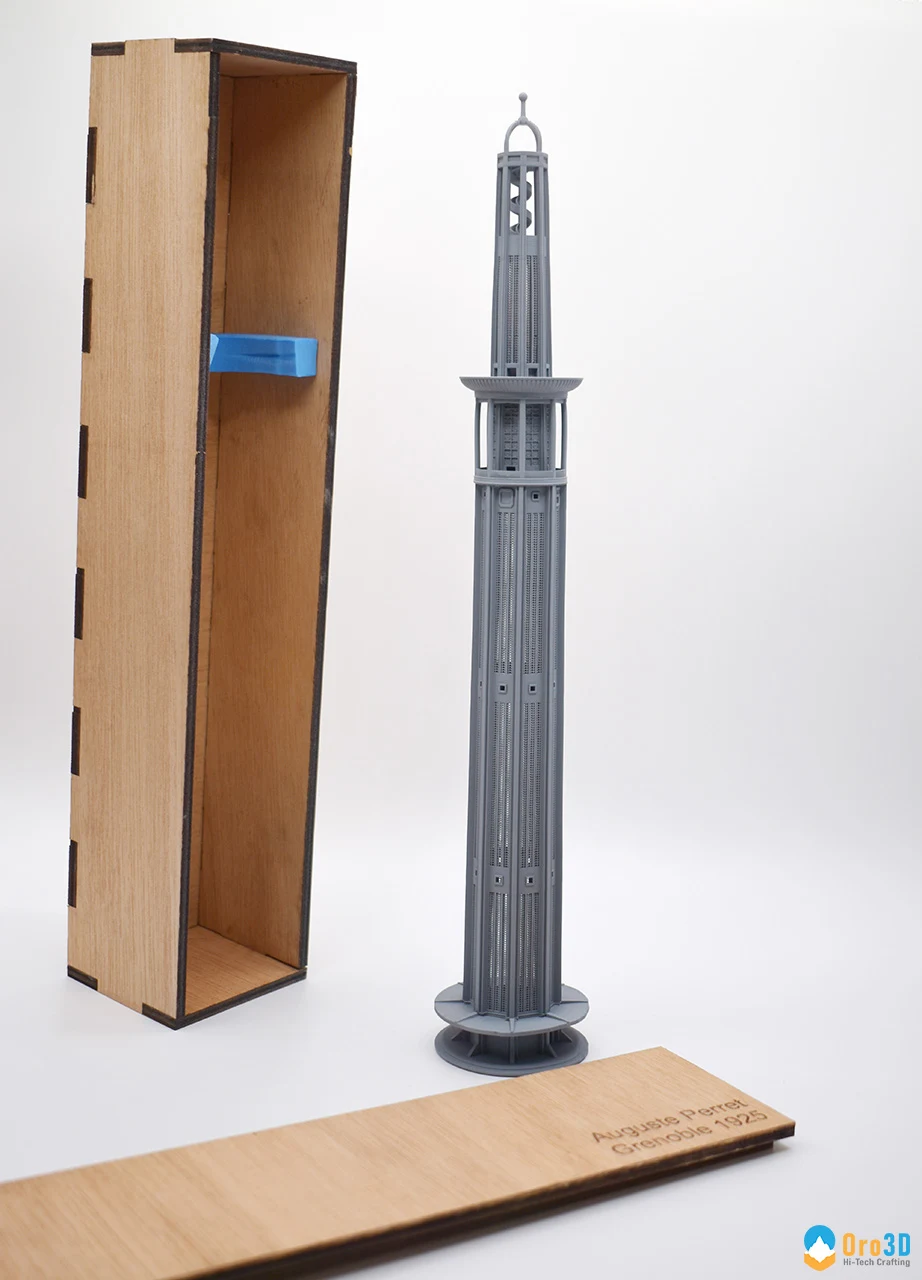 La tour Perret à l'échelle 1:250