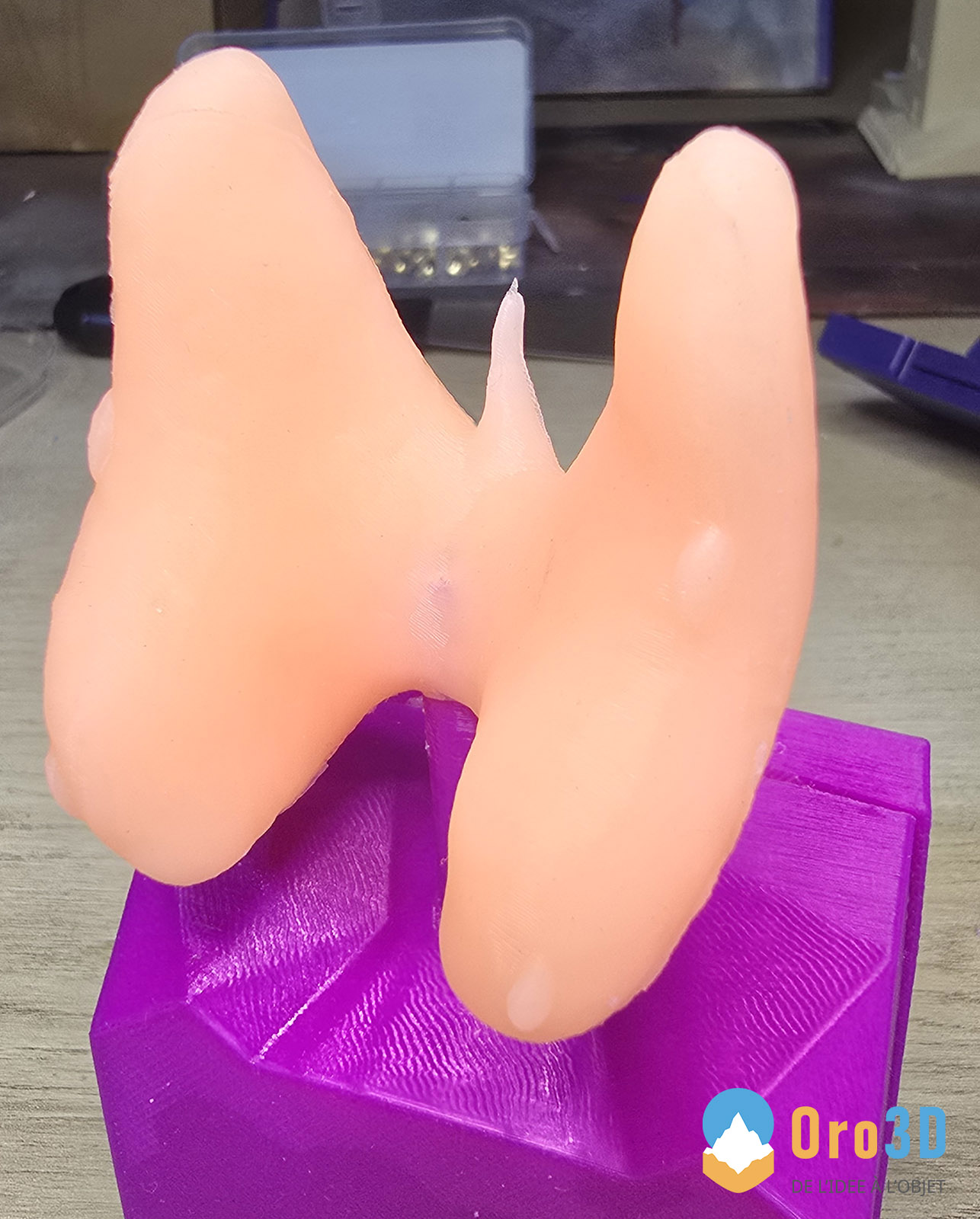 Statuette Thiroïde Oro3D